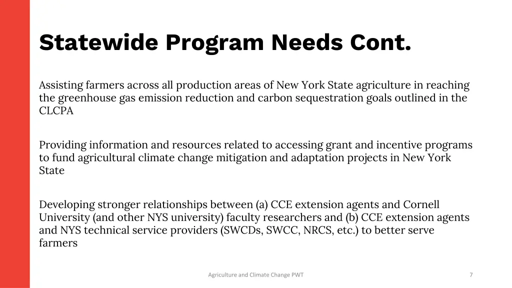 statewide program needs cont