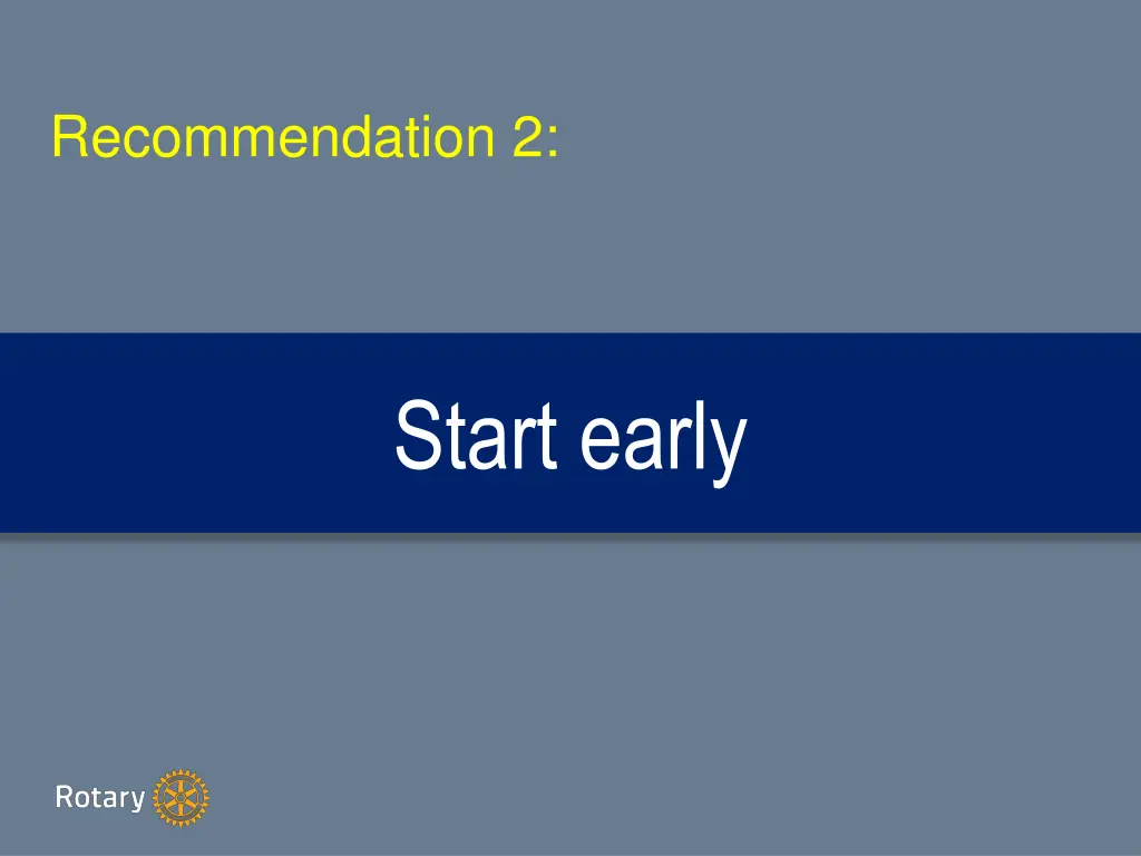recommendation 2