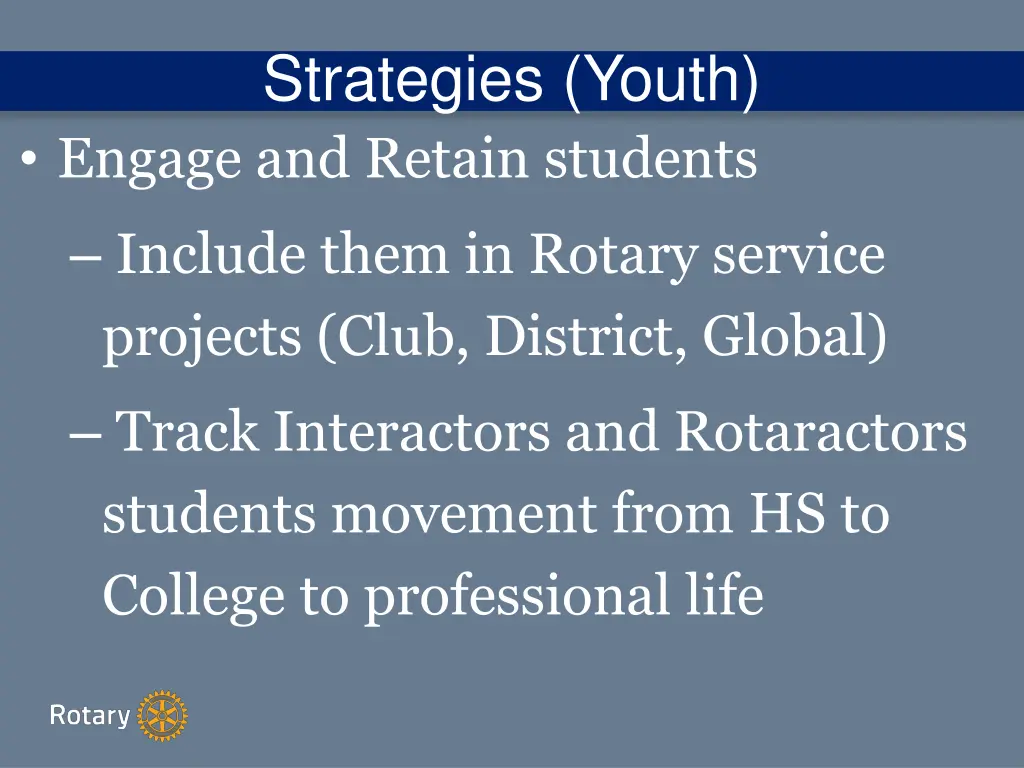 strategies youth engage and retain students
