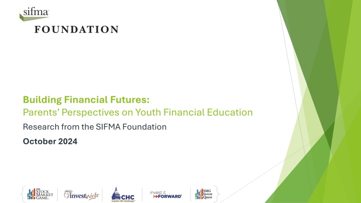 building financial futures parents perspectives
