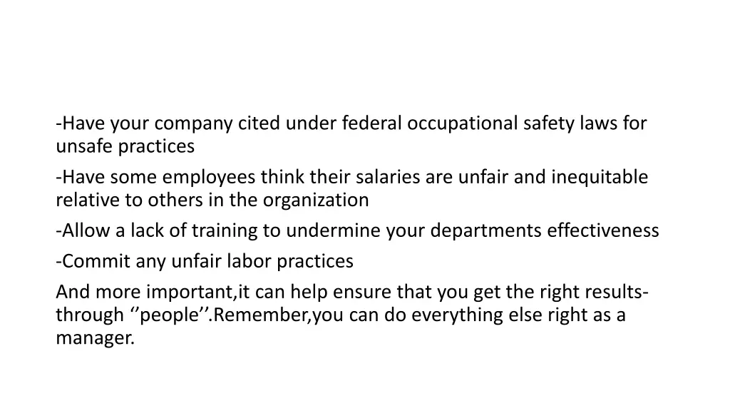have your company cited under federal