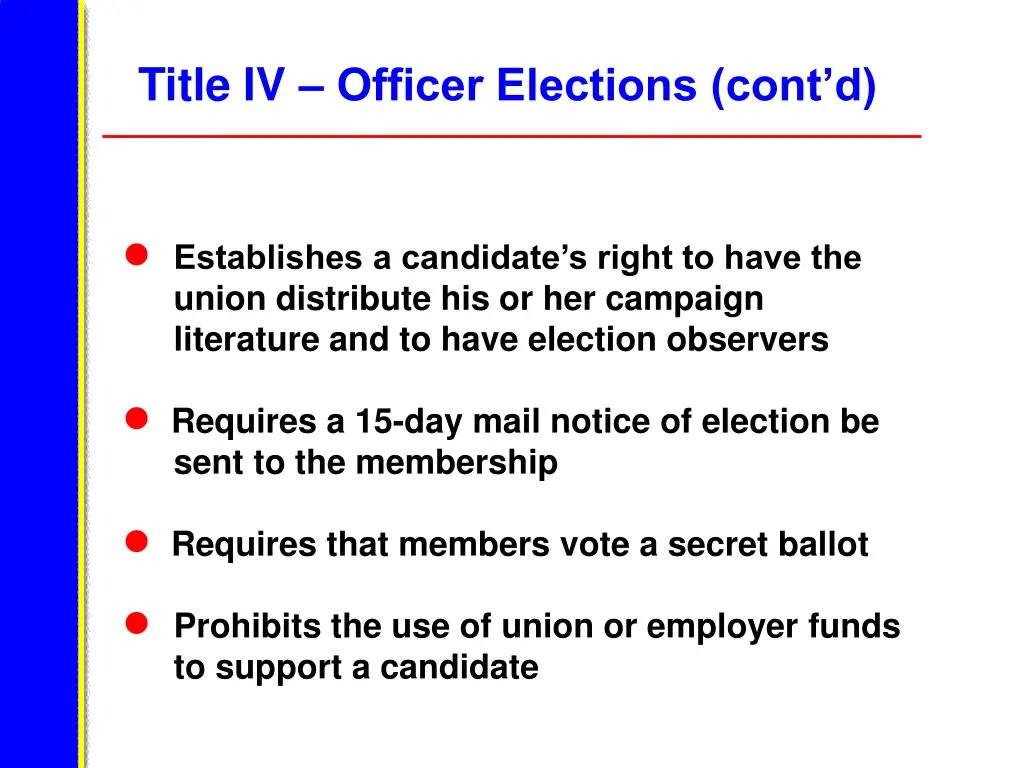 title iv officer elections cont d
