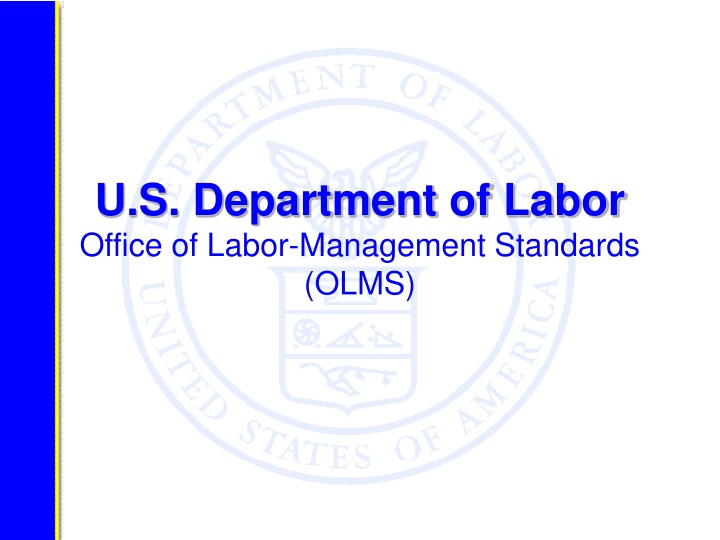 u s department of labor office of labor