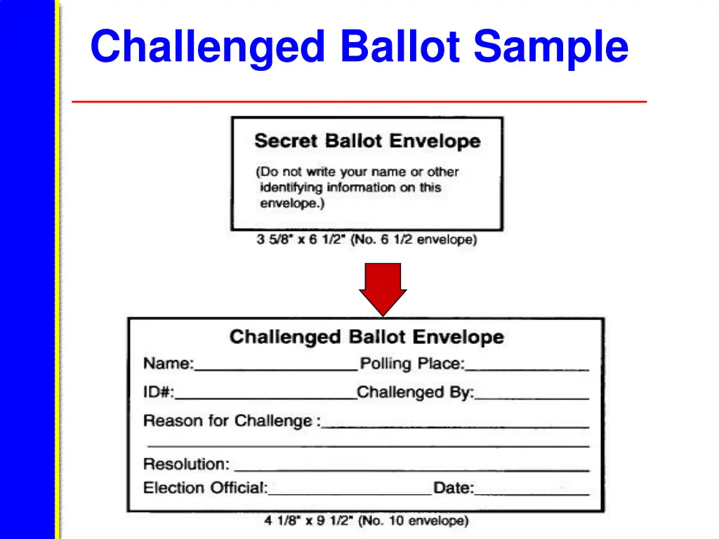 challenged ballot sample