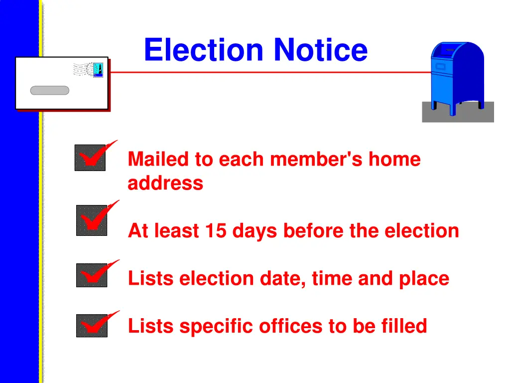election notice