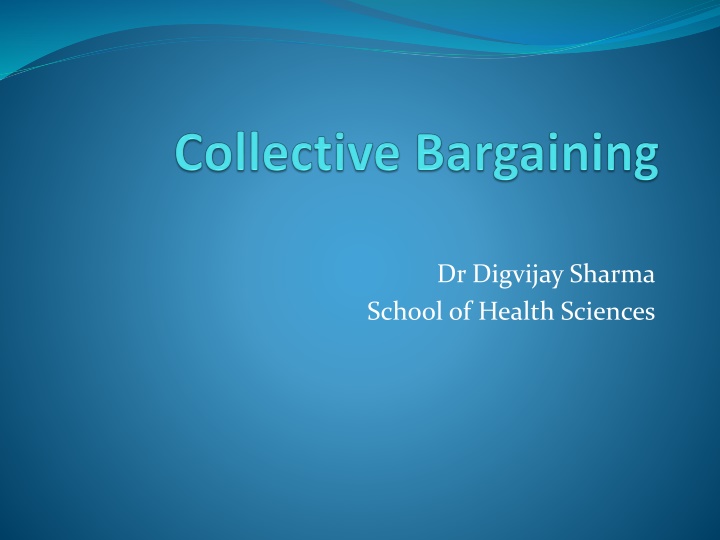 dr digvijay sharma school of health sciences