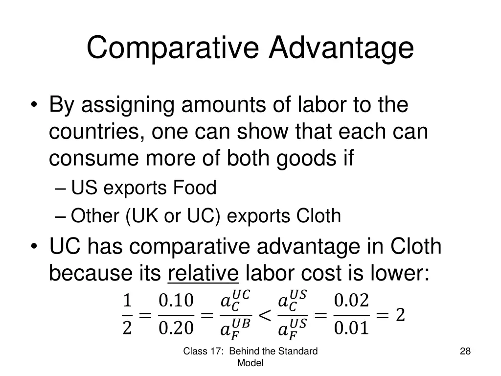 comparative advantage 3