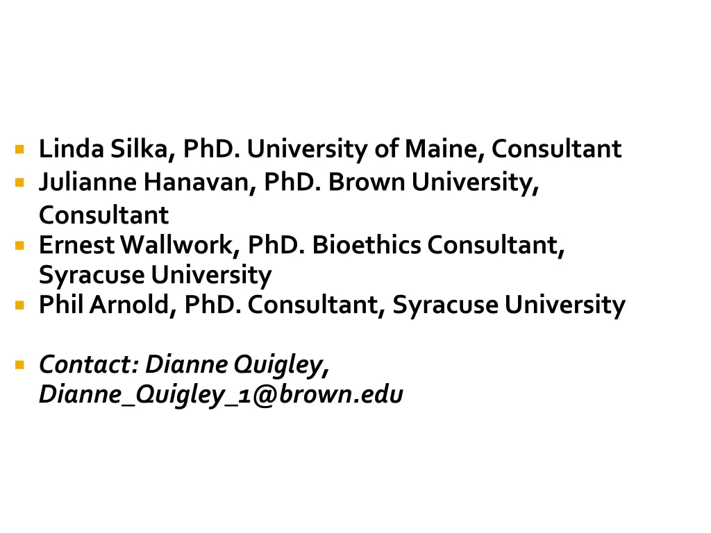 linda silka phd university of maine consultant