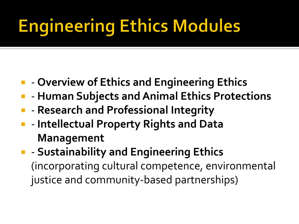 overview of ethics and engineering ethics human