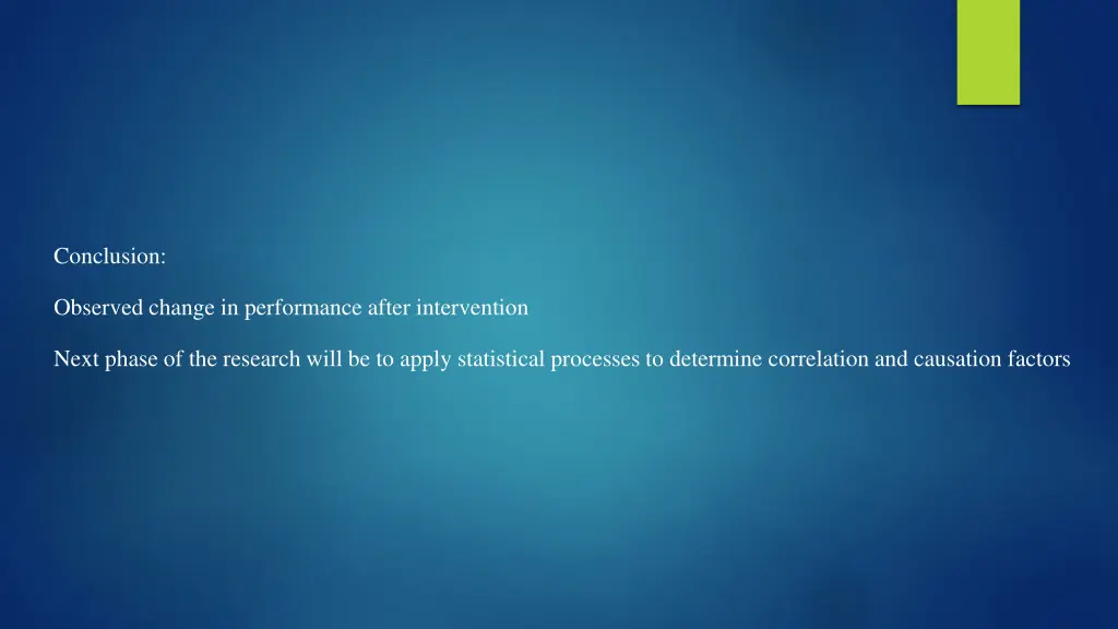 conclusion