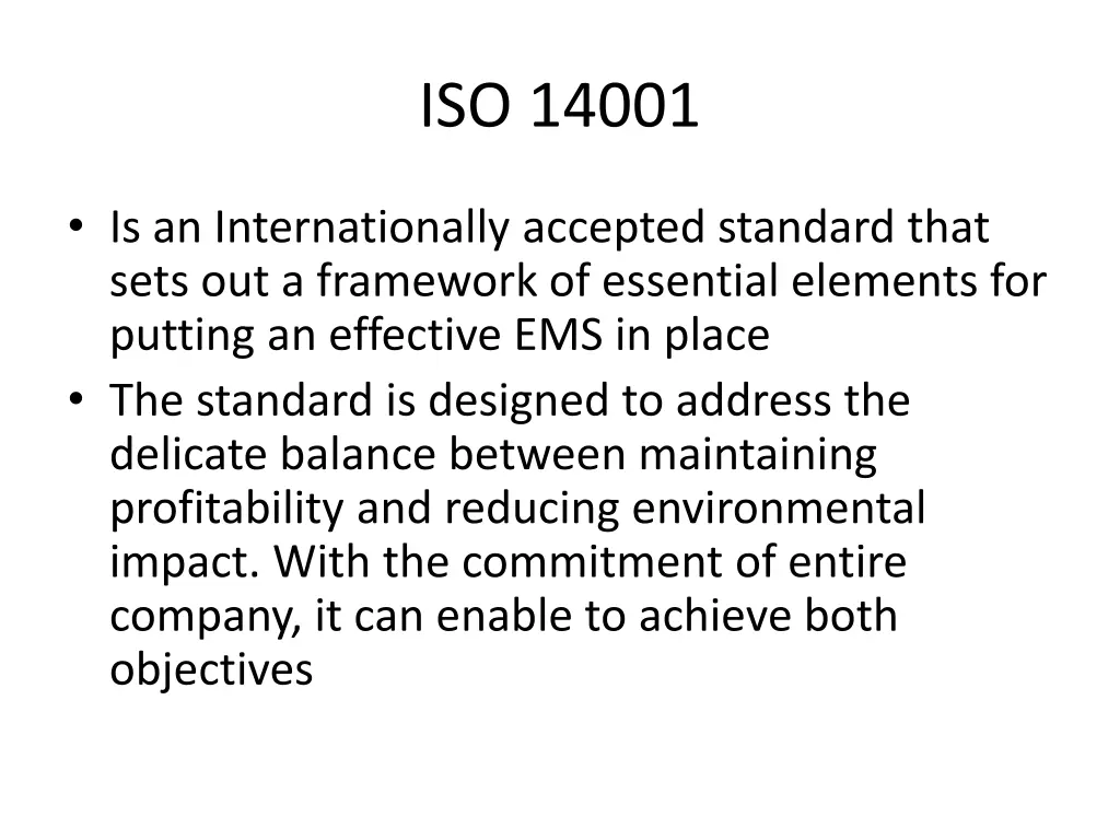 iso 14001