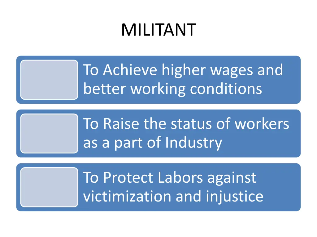 militant
