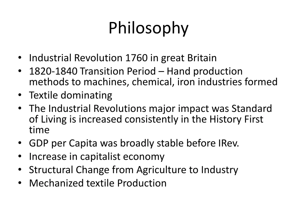 philosophy