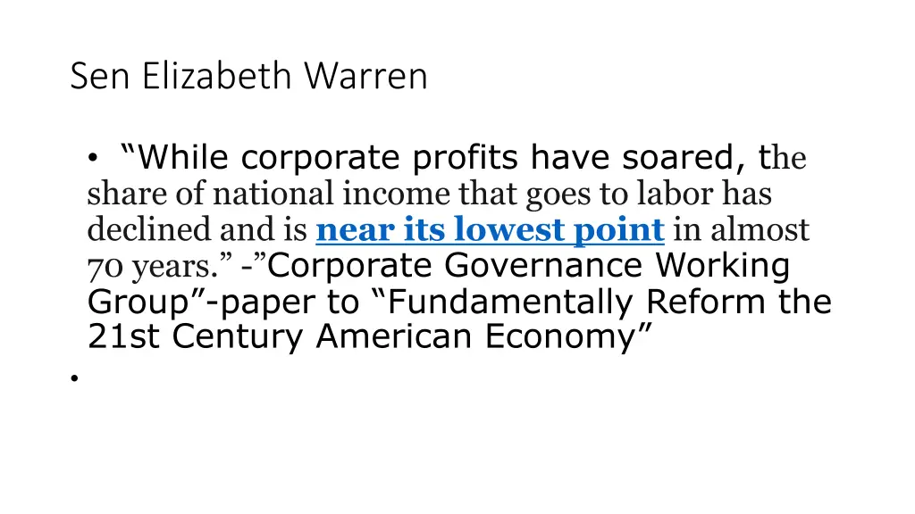 sen elizabeth warren