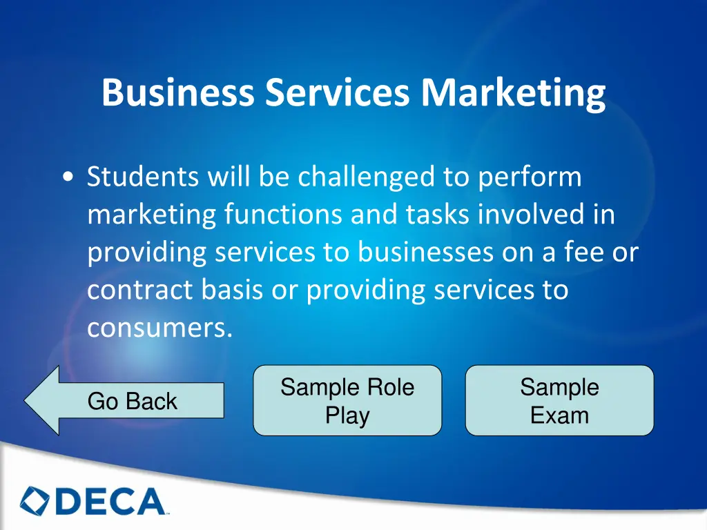 business services marketing