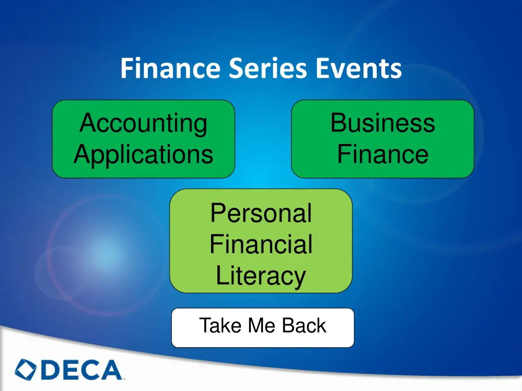 finance series events