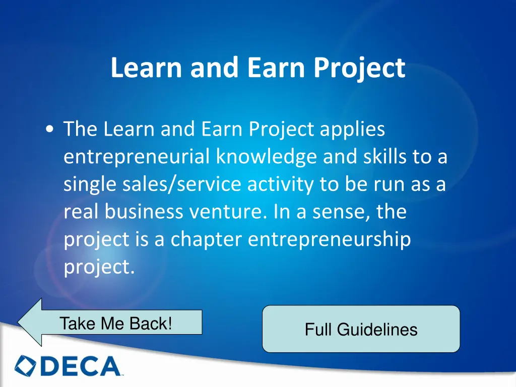 learn and earn project