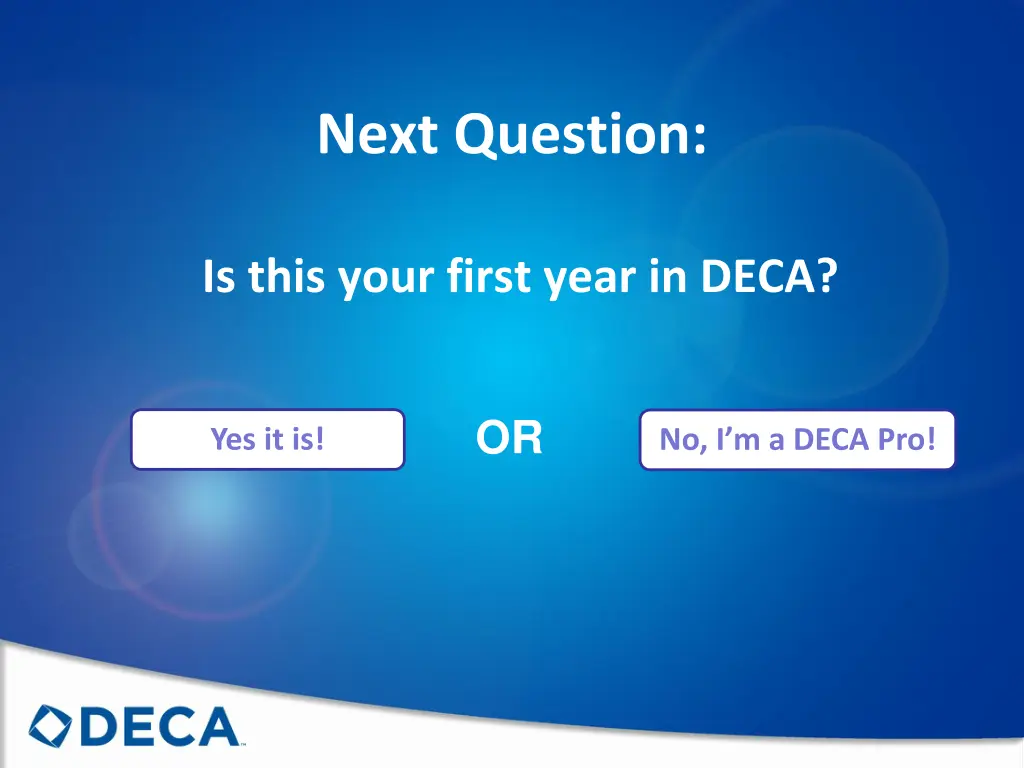 next question