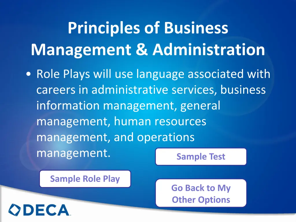 principles of business management administration