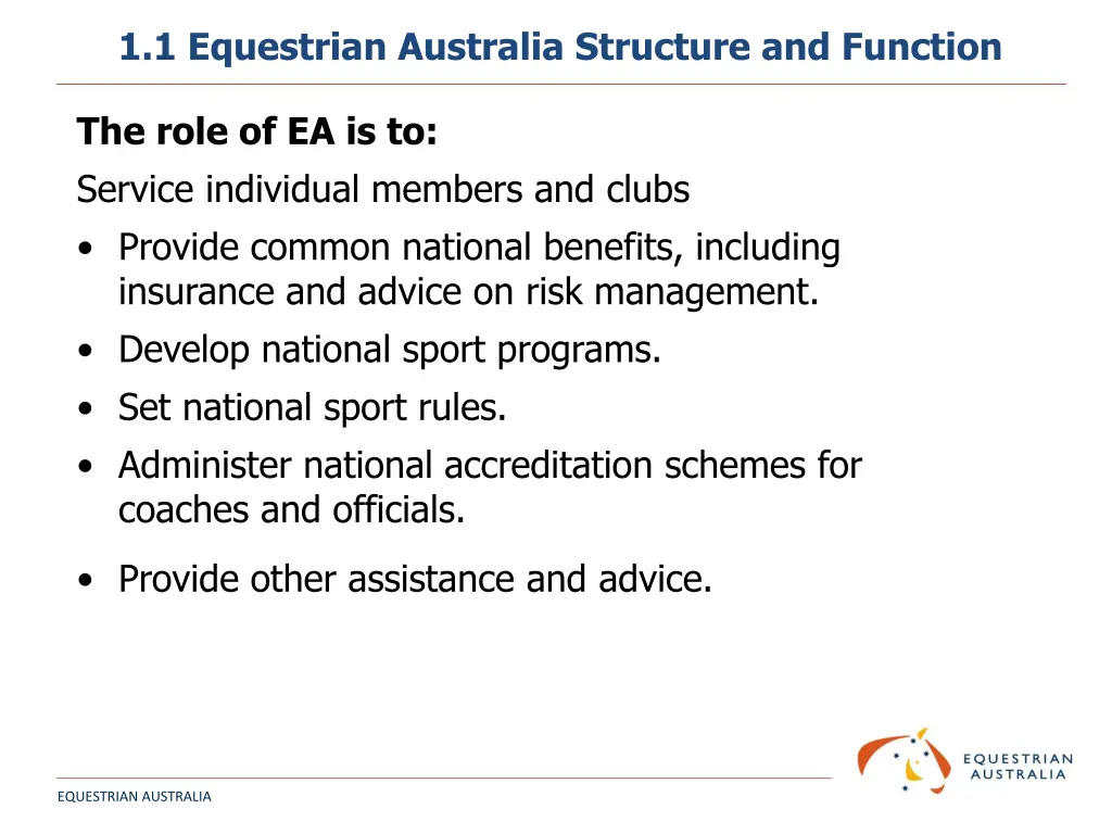 1 1 equestrian australia structure and function 2