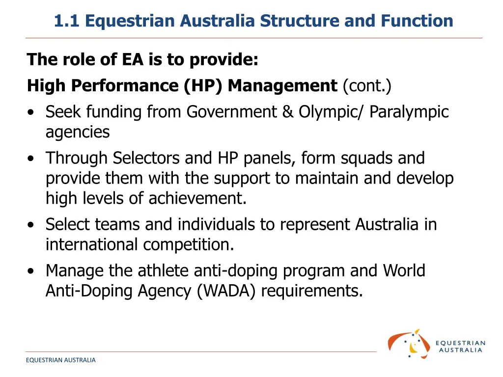 1 1 equestrian australia structure and function 6