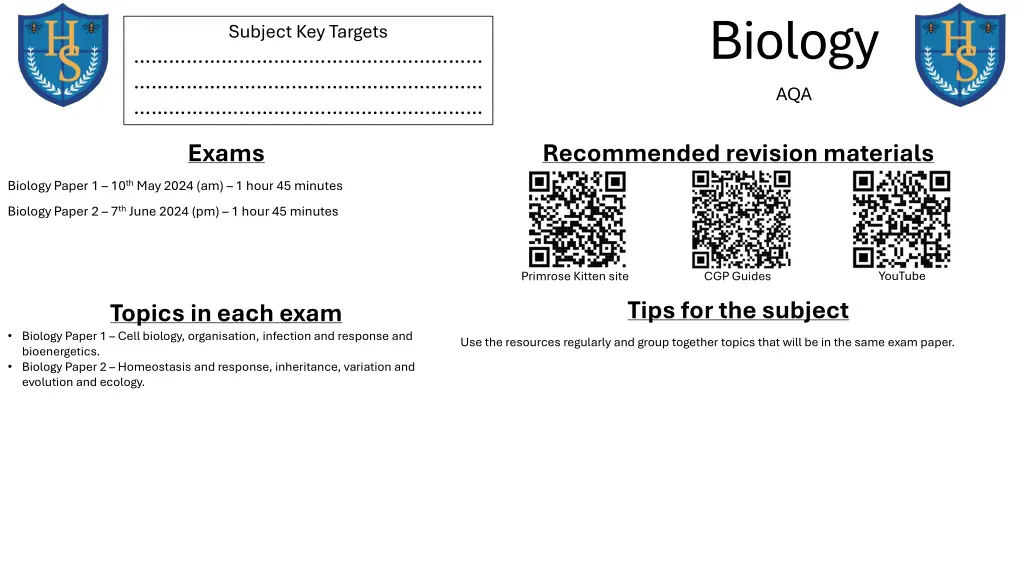 biology aqa