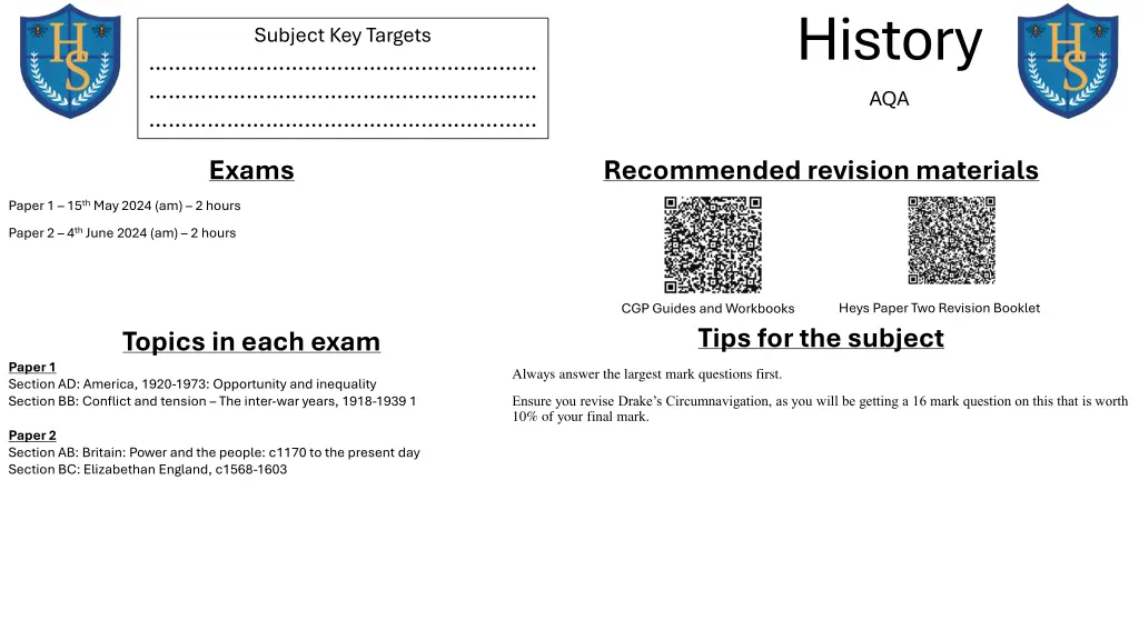 history aqa