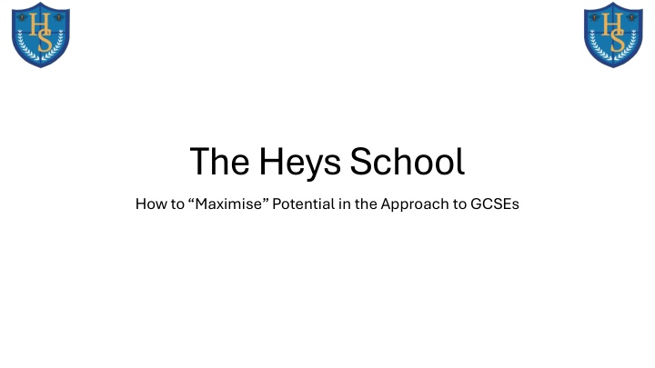 the heys school how to maximise potential