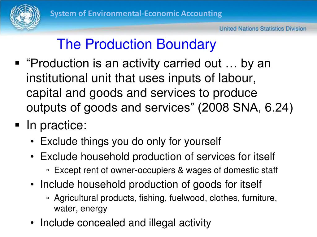 system of environmental economic accounting 6