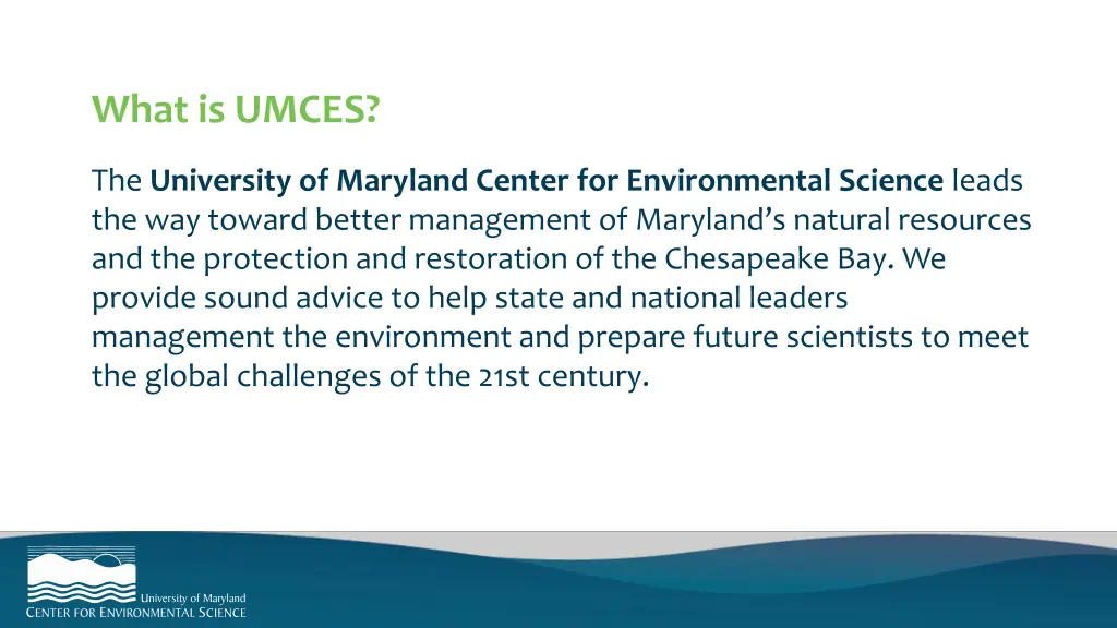 what is umces