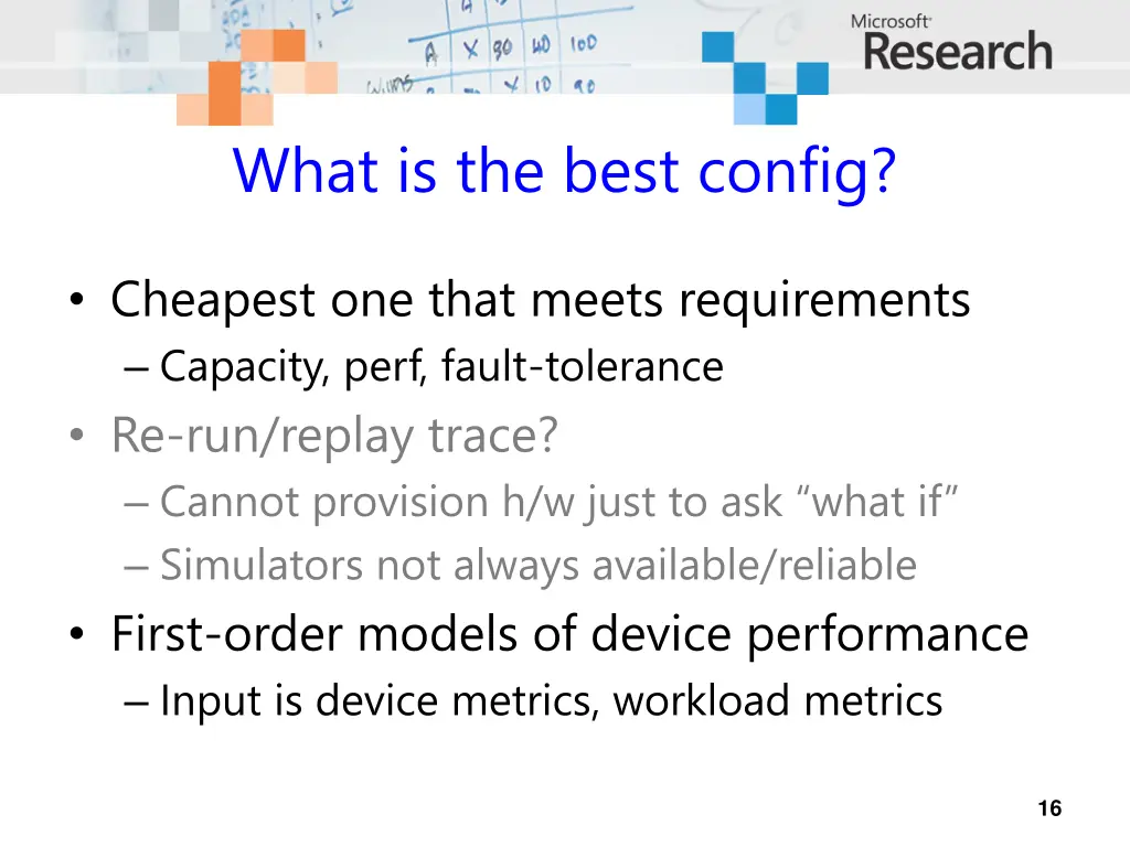 what is the best config