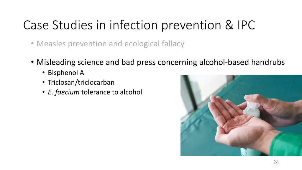 case studies in infection prevention ipc 1
