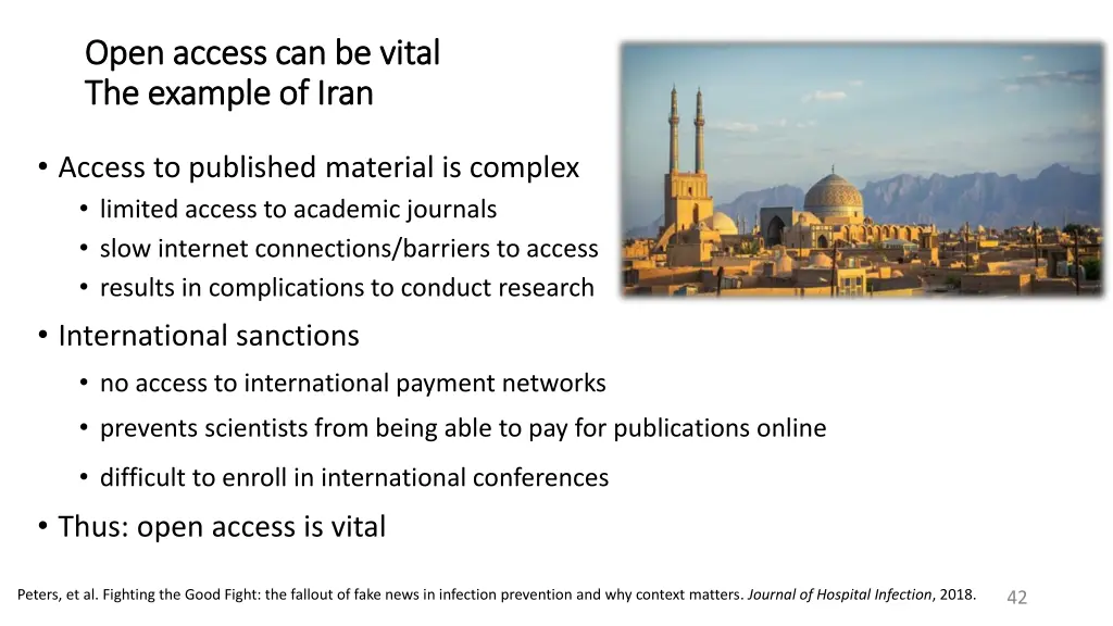 open access can be vital open access can be vital