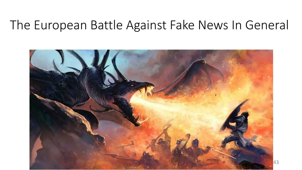 the european battle against fake news in general