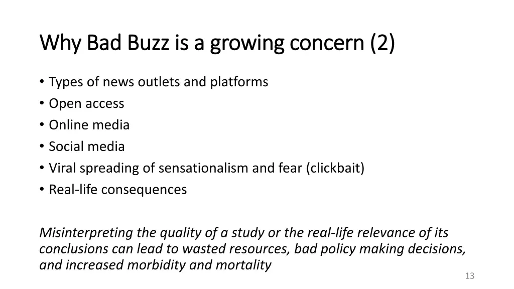 why bad buzz is a growing concern 2 why bad buzz