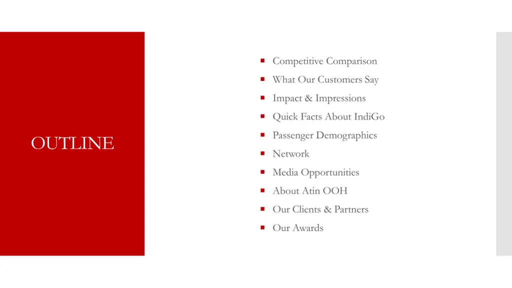 competitive comparison
