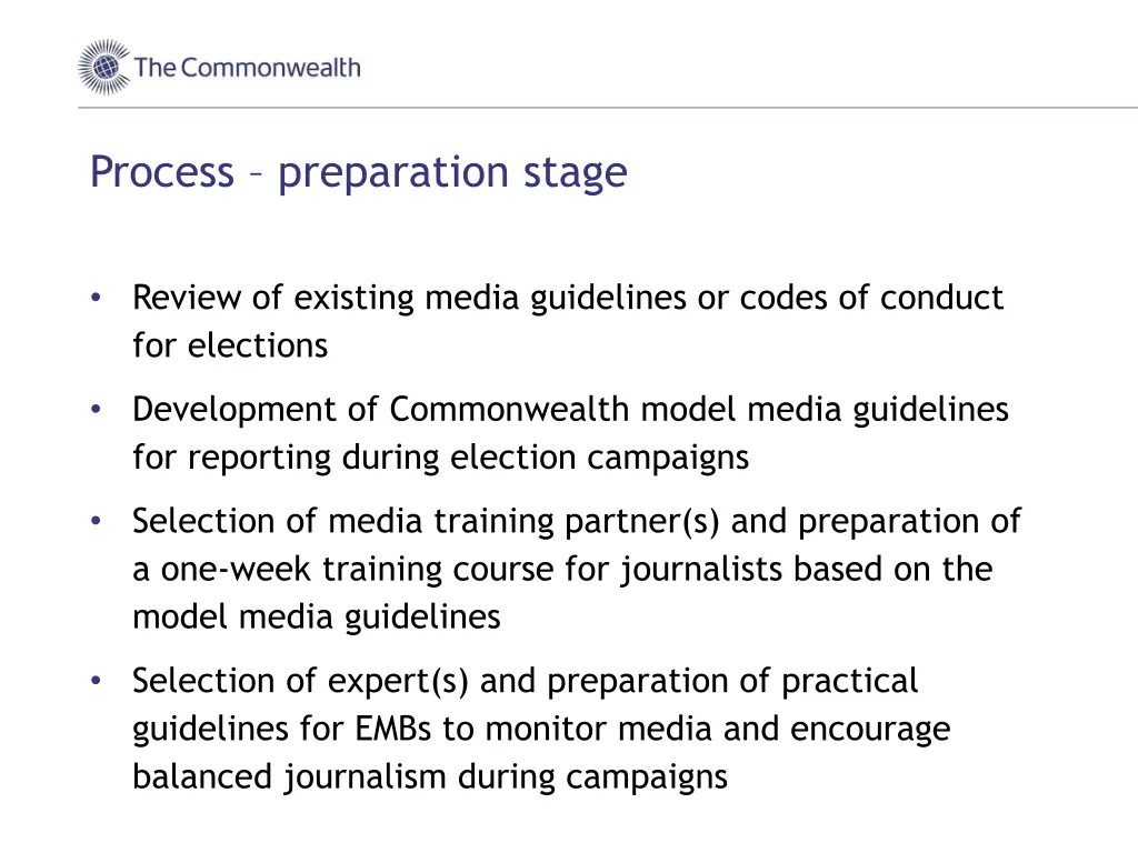 process preparation stage