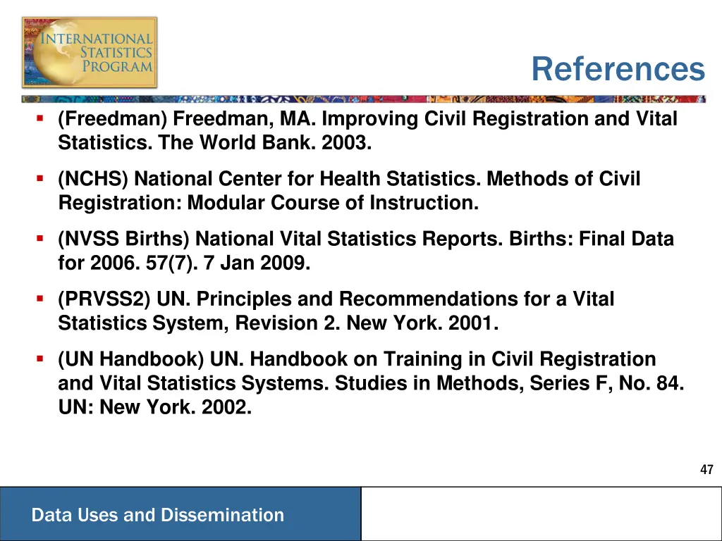 references