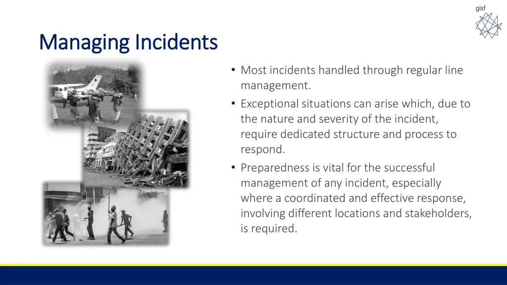 managing incidents managing incidents