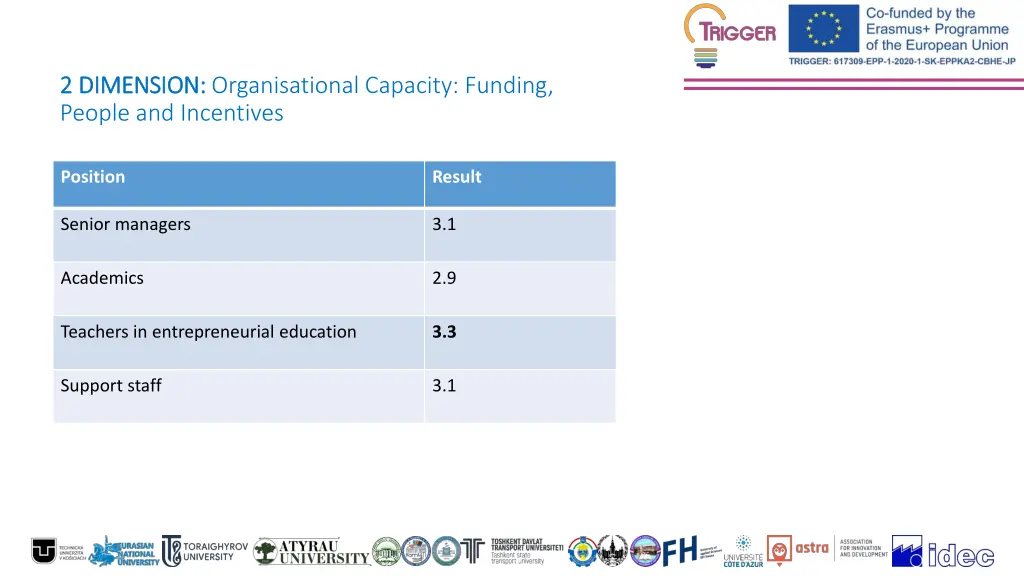 2 dimension 2 dimension organisational capacity