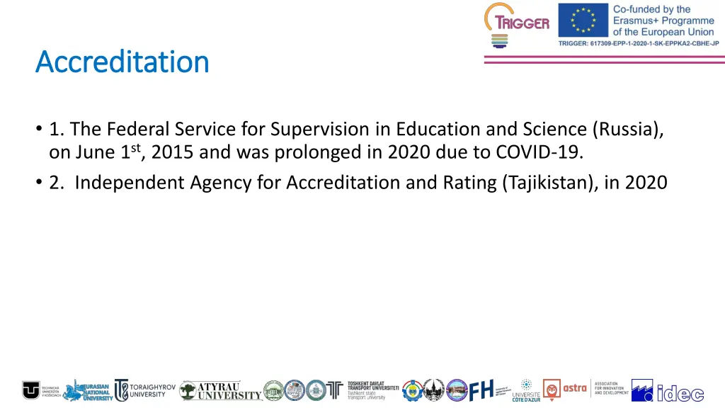 accreditation accreditation