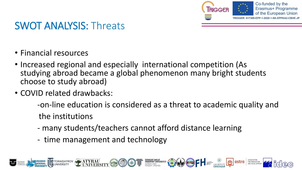 swot analysis swot analysis threats