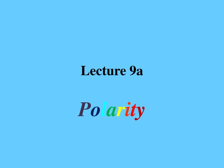 lecture 9a