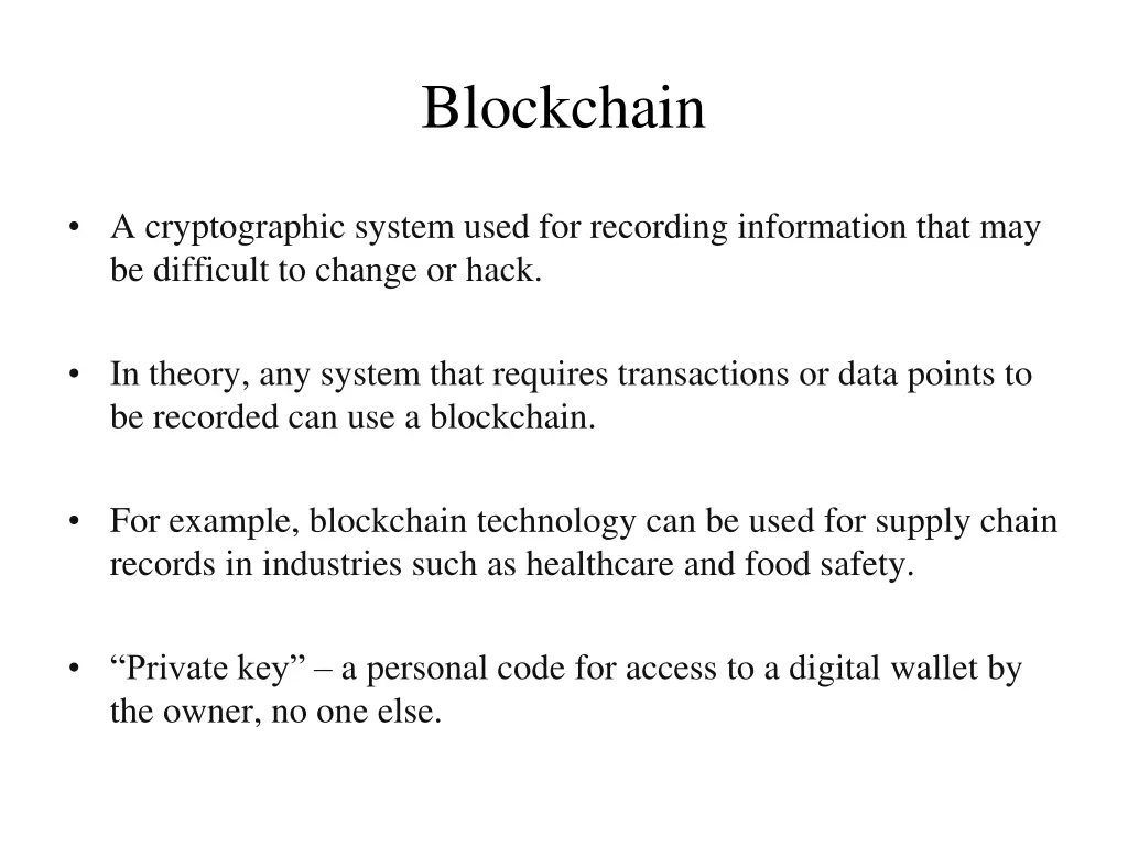 blockchain