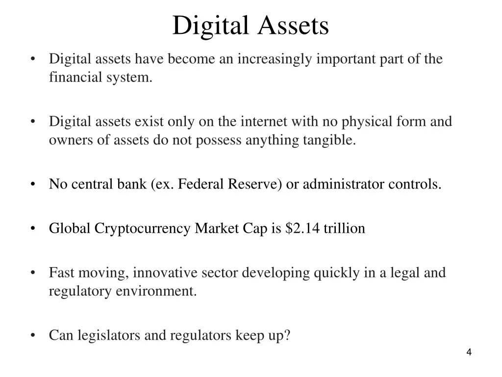 digital assets