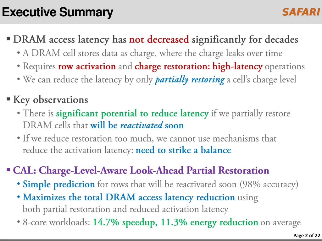 executive summary