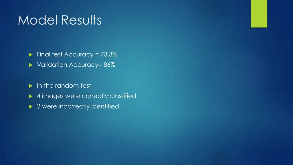 model results