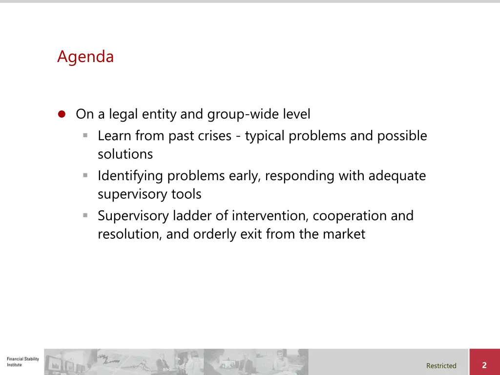 agenda