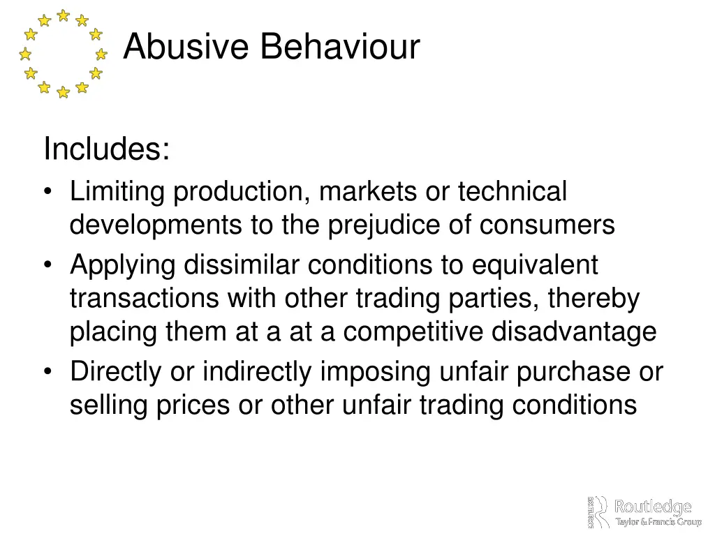 abusive behaviour