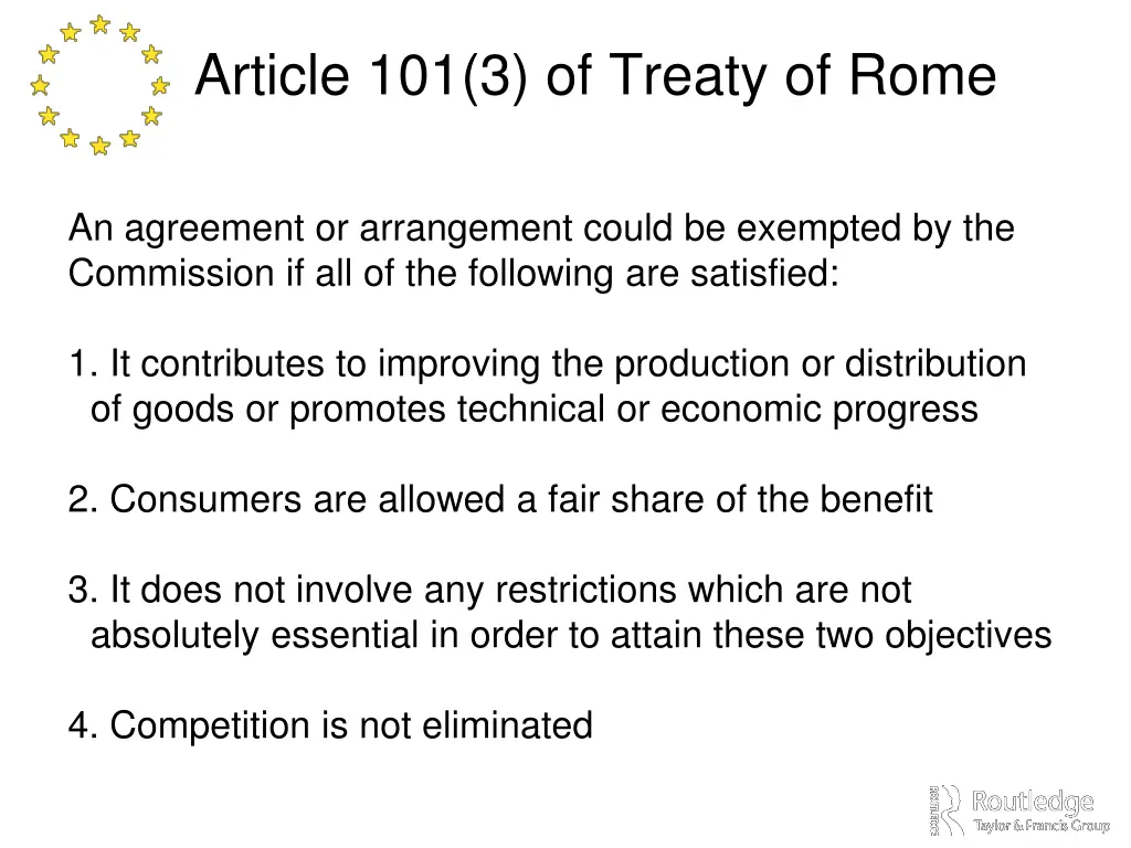 article 101 3 of treaty of rome